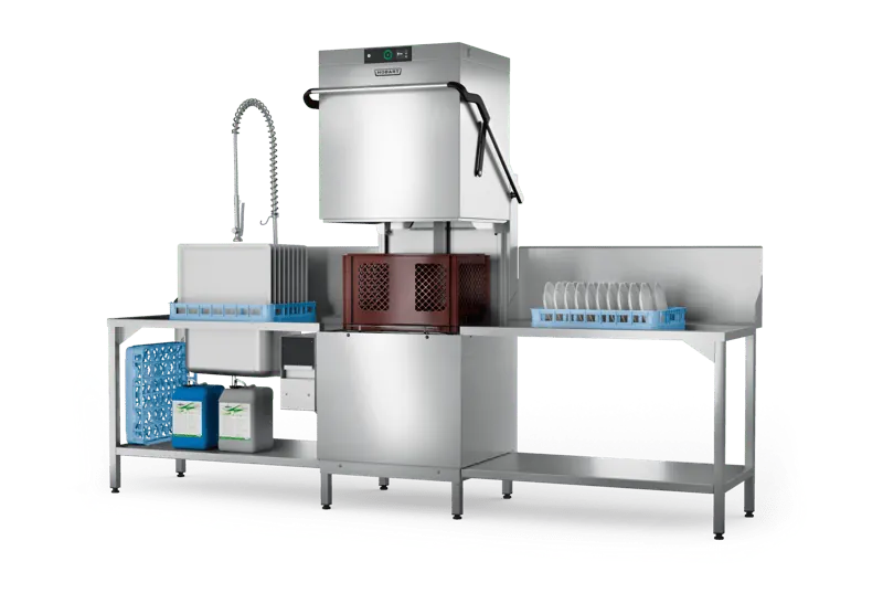 Hobart AUPL range image. Model version, softener/heat-recovery options and accessories may vary.