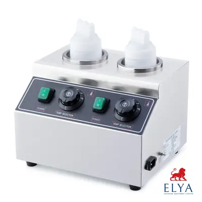 Double Electric Sauce Bottle Warmer