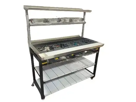 SW Cookers 4 Burner Indian Range Cooker