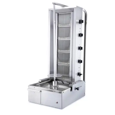 HOSTY 5 Burner Kebab Machine / Natural Gas