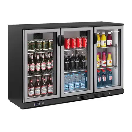 Infrico ZXS3 Triple Hinged Glass Door Bottle Cooler