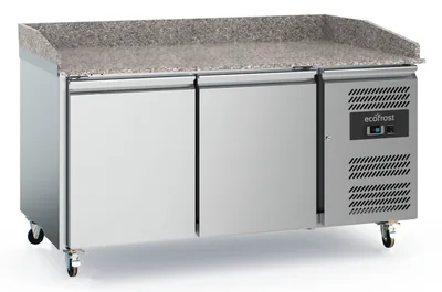 CombiSteel 7950.5135 Pizza Counter 2 Doors with Wheels