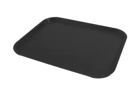Black P/P Fast Food Tray