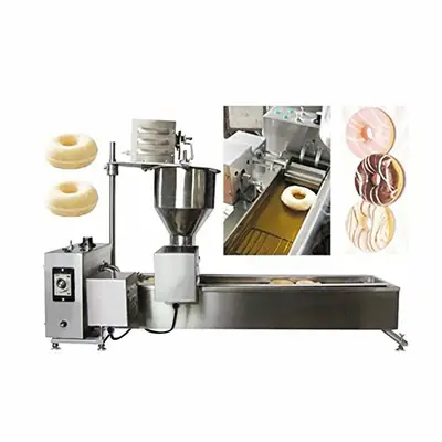Mini Commercial Automatic Donut Maker Fryer Doughnut Making Machine w/ Mold