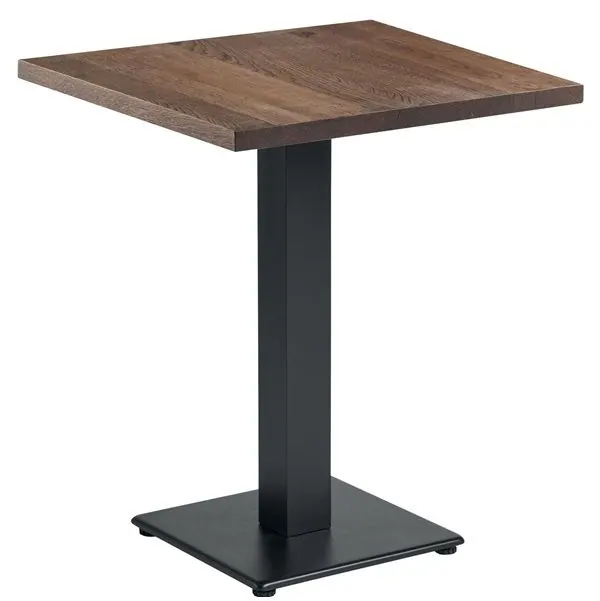 Windsor Round or Square Oak Top Tables - Smoked, Rustic, Extra White