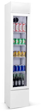 CombiSteel 7455.1385 Glass Door Refrigerator Narrow