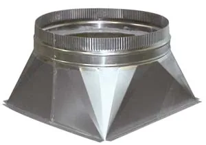 CombiSteel 7222.0545 Square to Round Converter Ø 450