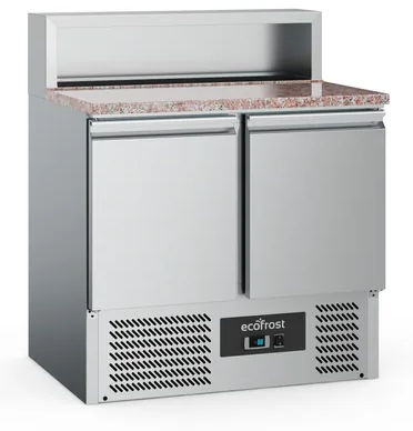 CombiSteel 7950.5090 Pizza Counter 2 Doors 5 × 1/6 GN Container