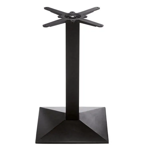 Texas Small Square Table Pedestal - Options