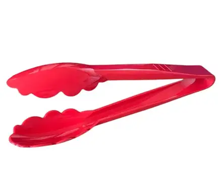 9" Polycarbonate Tong - Red