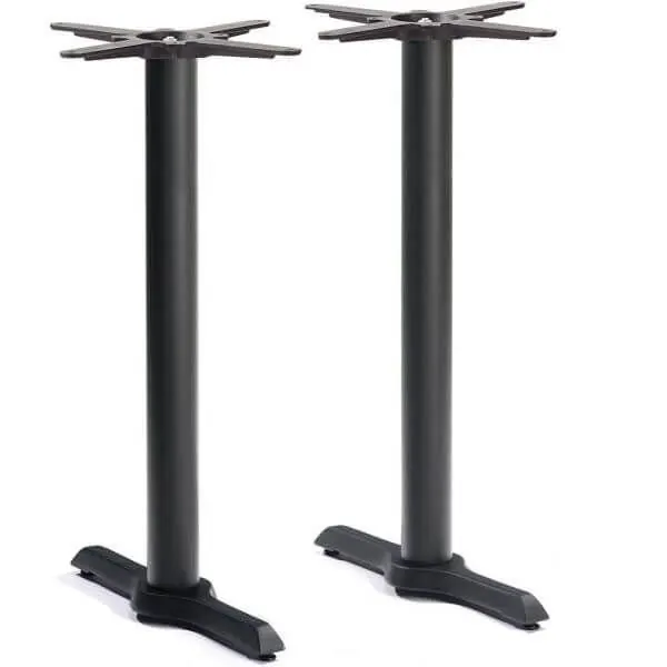 Durham Black Refectory / Double Table Legs - Cast Iron