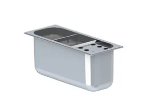 CombiSteel 7495.0115 Drop-In Sink for Ice Cream Scoop