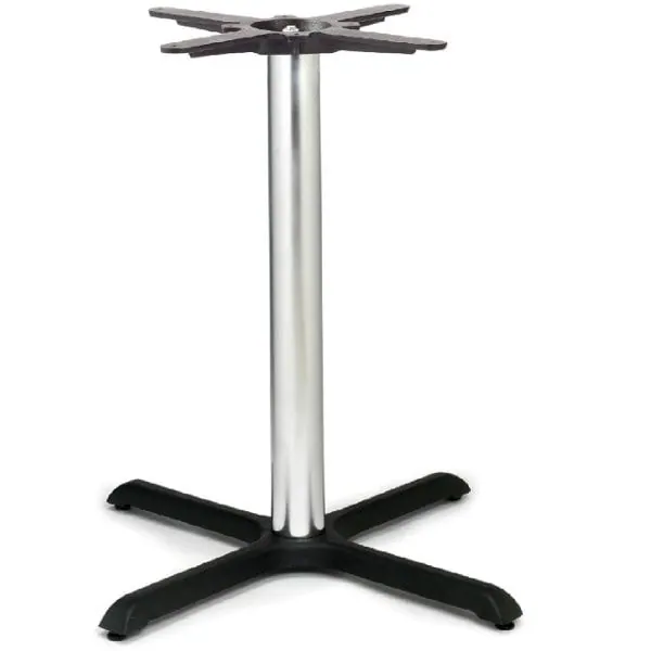Samson B1 Dining Table Bases - Black Chrome