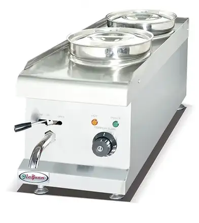 Infernus Electric Round Pot Bain Marie – 2 x 4L