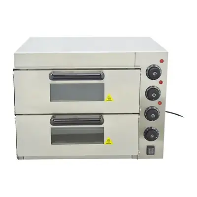 EP-2ST Mini Double Deck Pizza Oven EN50