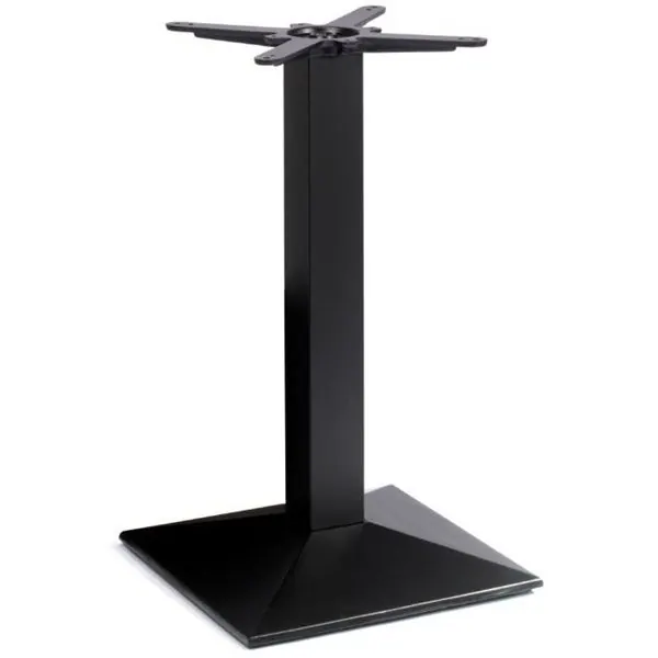 Newton Square Black Dining Table Bases for Restaurant, Bar & Cafes