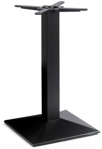 Newton Square Black Dining Table Bases for Restaurant, Bar & Cafes