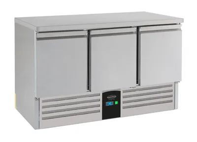 CombiSteel 7450.5115 Refrigerated Counter 3 Doors Energy Line Equipped with Evaporator
