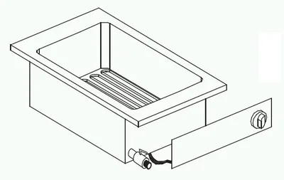 CombiSteel 7266.0065 Electric Fryer 1 × 10 L