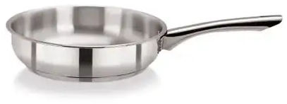 20cm Stainless Steel Frypan No Lid