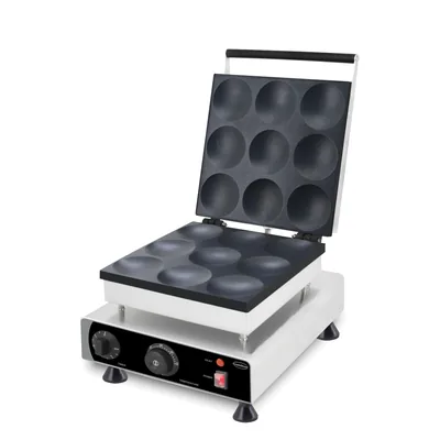 CombiSteel 7540.0035 Pancake Maker 9 pcs - American - Ø7.5 cm