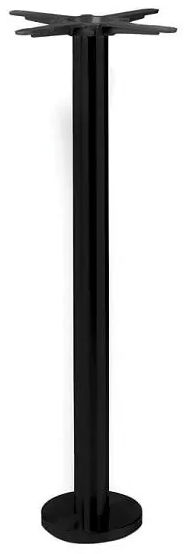 Profile Black Floor Fixed Poseur Table Bases