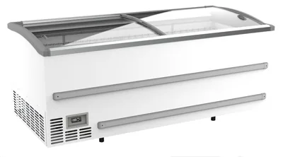 CombiSteel 7072.0055 Supermarket Chest Freezer White 2125 Manual Defrost
