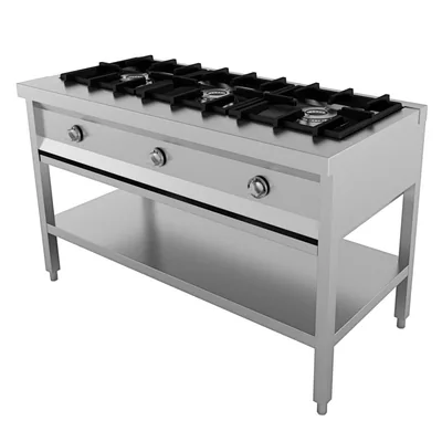 CombiSteel 7003.0910 Pancake Preparation Table 3 Burners