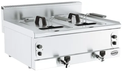 CombiSteel 7178.0085 Base 600 Gas Fryer 2 × 8 L