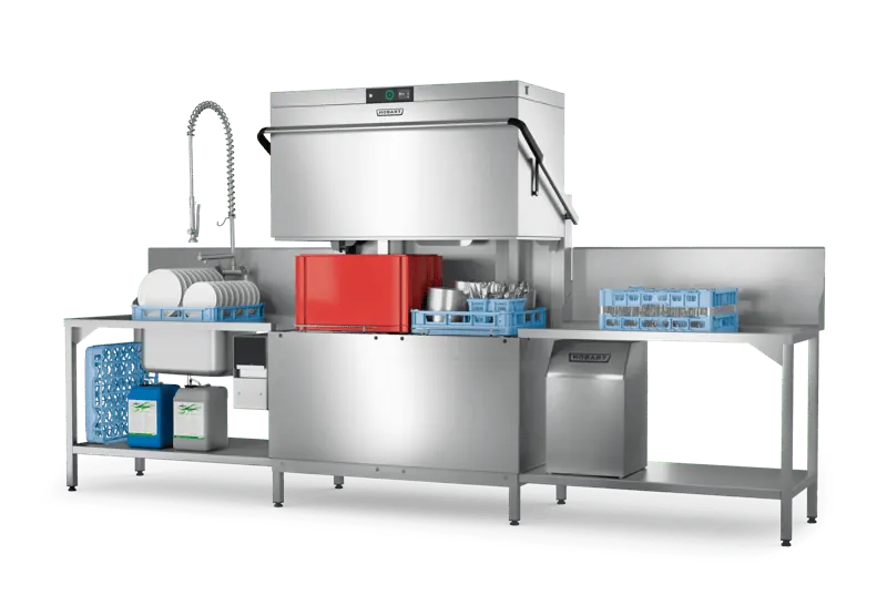 Hobart AUPT range image. Model version, softener/heat-recovery options and accessories may vary.