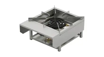 RSP-4 4-Ring Heavy-Duty Stockpot Gas Stove