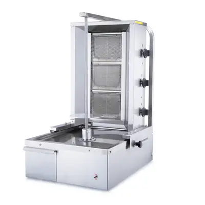 HOSTY 3 Burner Kebab Machine / LPG