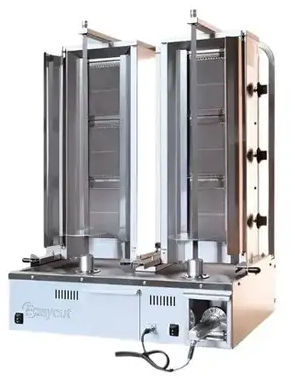 EasyCut I3G Double 3+3 Gas Doner Kebab Machine 2 x 40kg