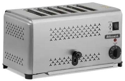 Blizzard B6ST 6 Slot Toaster