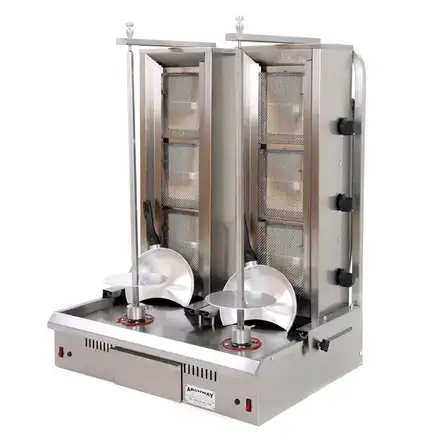 Archway 3BT-LPG Twin Three Burner Doner Kebab Grill — LPG