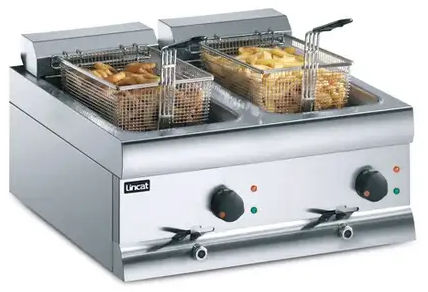 Lincat DF66 Silverlink 600 Twin Tank Fryer