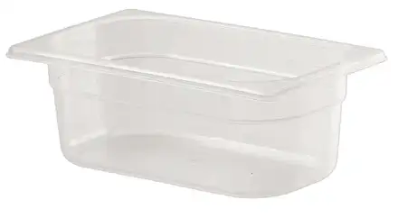1/4 One Fourth Size Polypropylene Gastronorm Container – 100 mm