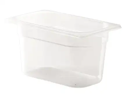 1/4 One Fourth Size Polypropylene Gastronorm Container – 150mm