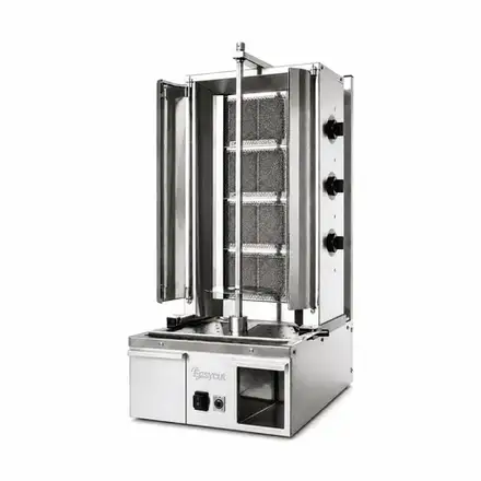 EasyCut I3G Short 3 Burner Integrated Gas Doner Kebab Machine 70kg