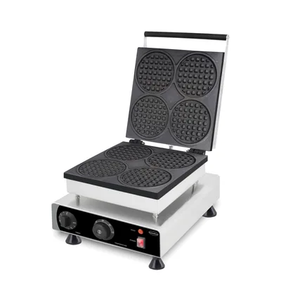 CombiSteel 7540.0080 Waffle Iron 4 pcs Round Waffles
