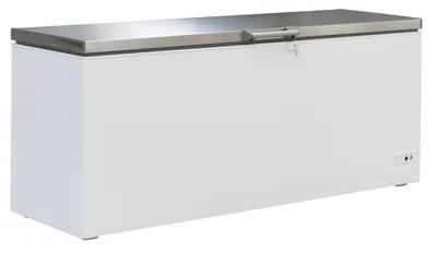 CombiSteel 7151.1125 Chest Freezer Stainless Steel Cover 635 L