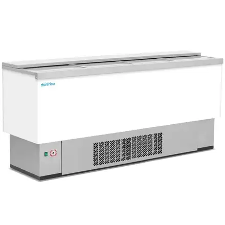Infrico EFP2000WH Four Bay White Laminated Beer Dump