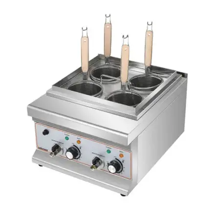 Infernus INF-NC4 Commercial 4 Pot Electric Noodle Cooker / Pasta Boiler