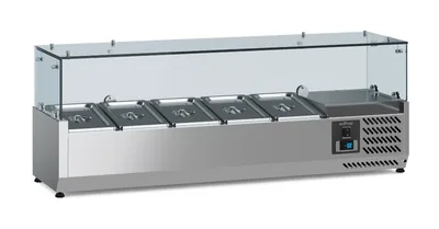 CombiSteel 7950.5115 Refrigerated Counter Top 1/4 GN × 5