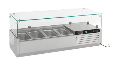 CombiSteel 7450.0015 Refrigerated Counter Top 1/3 GN × 4