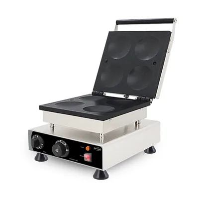 CombiSteel 7540.0030 Pancake Maker 4 pcs - American - Ø10 cm
