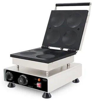CombiSteel 7540.0030 Pancake Maker 4 pcs - American - Ø10 cm
