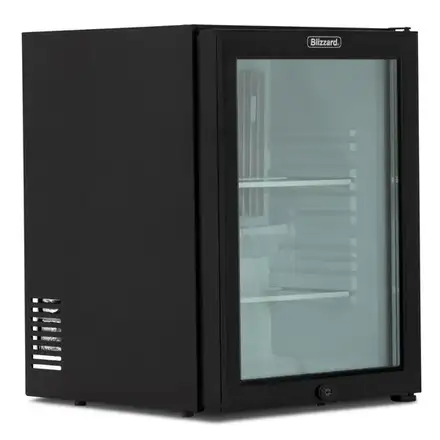Blizzard BMB40G Single Glass Door Mini Bar
