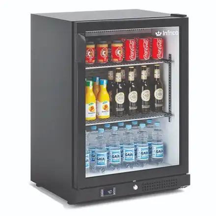 Infrico ZX1 Single Hinged Glass Door Bottle Cooler