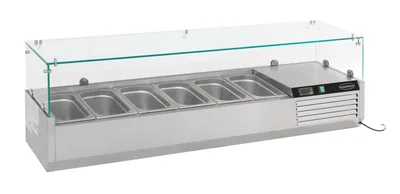 CombiSteel 7450.0007 Refrigerated Counter Top 1/4 GN × 6